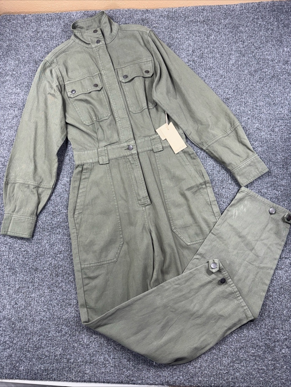Unpublished Utility Long Sleeve Jumpsuit Women’s Small NWT*Read